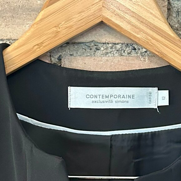 Simons Contemporaine Suit Set – Sleeveless Top & 3/4 Length Jacket with Ankle-Le - Picture 5 of 9